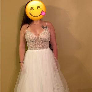 Lulus wedding dress